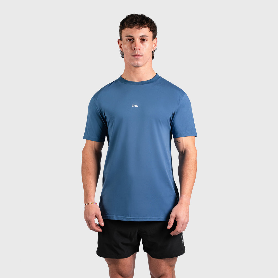 TWL - OVERSIZED T-SHIRT - EMBLEM - BLUE