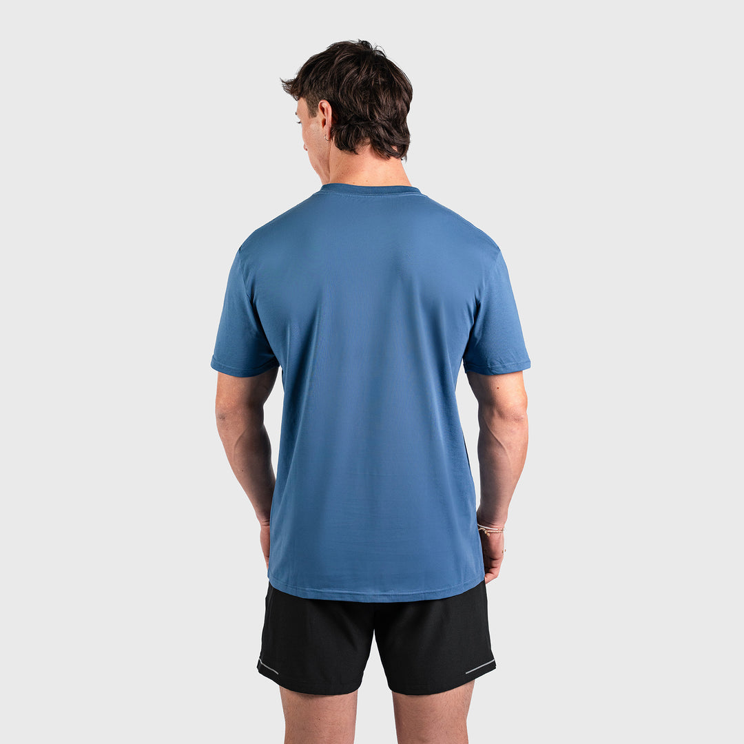 TWL - OVERSIZED T-SHIRT - EMBLEM - BLUE