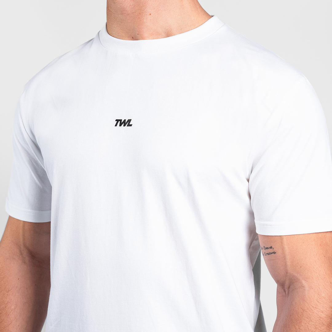 TWL - OVERSIZED T-SHIRT - EMBLEM - WHITE