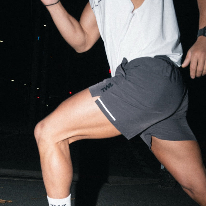 TWL - MEN'S CADENCE LINED SHORTS - GREY