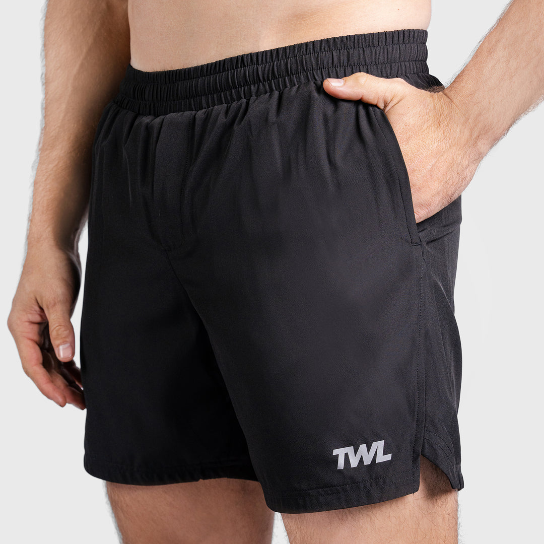 TWL - MEN'S VAULT 2-IN-1 SHORTS - BLACK