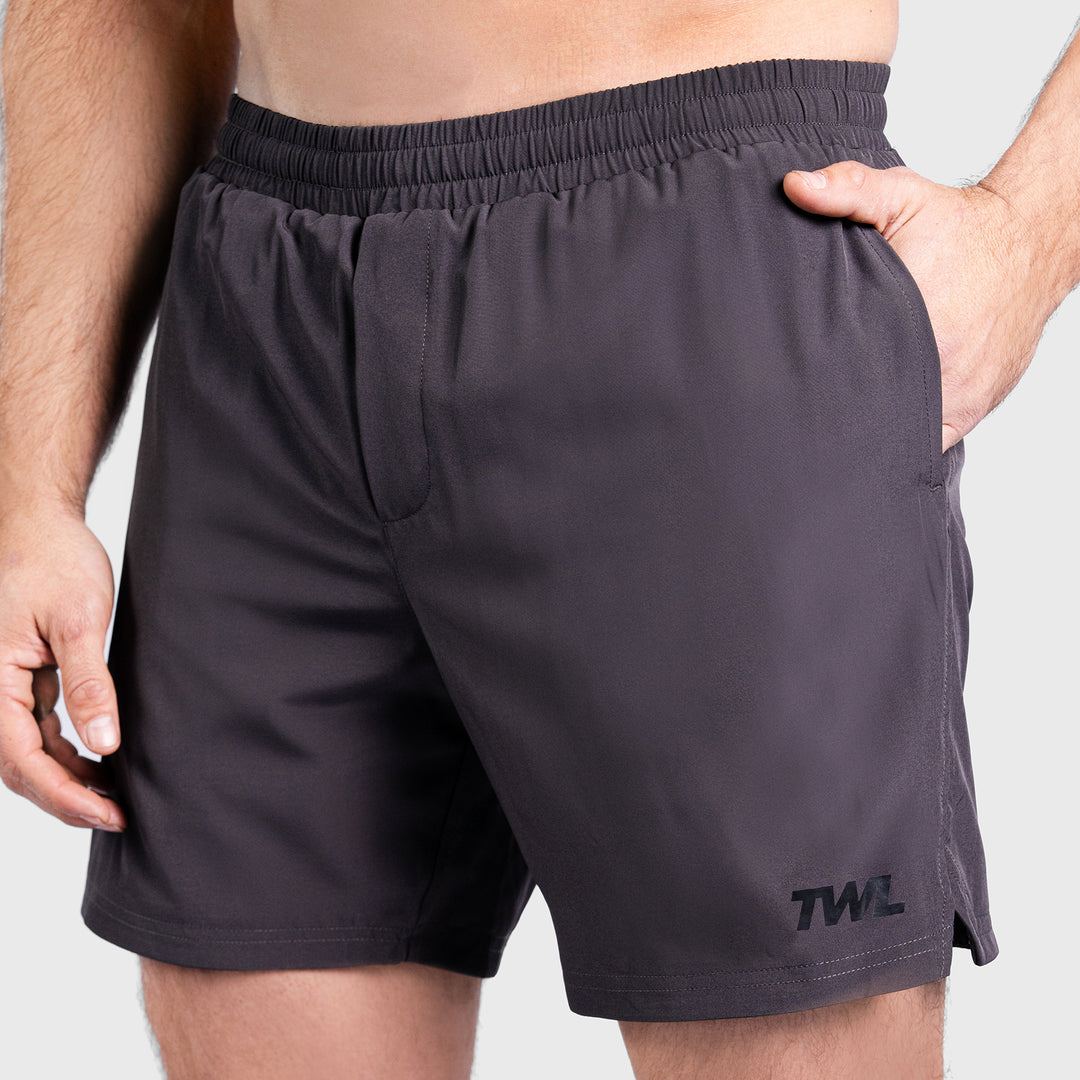 TWL - MEN'S VAULT 2-IN-1 SHORTS - GREY