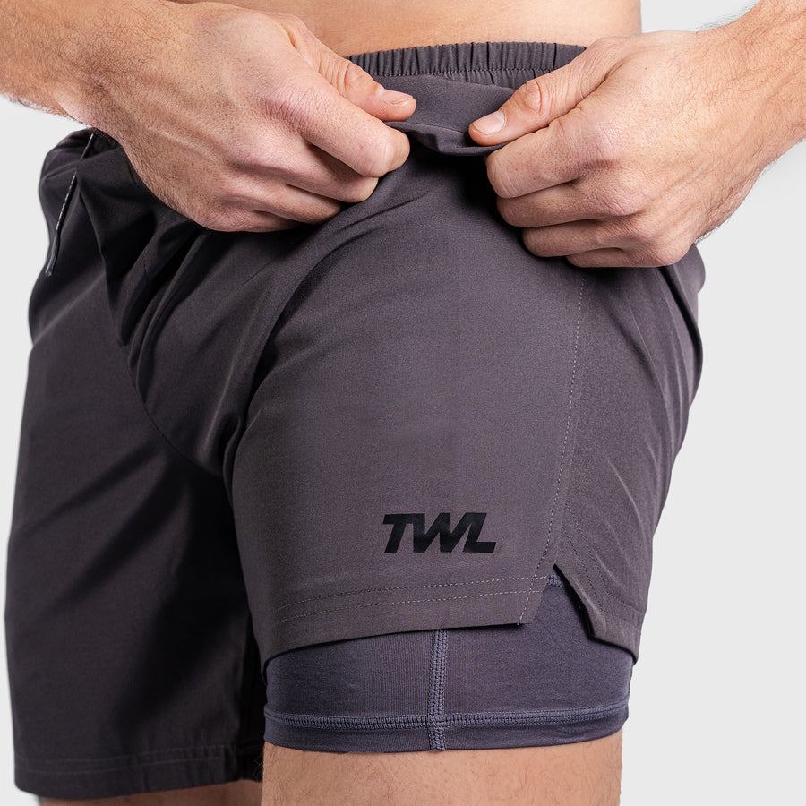 TWL - MEN'S VAULT 2-IN-1 SHORTS - 6