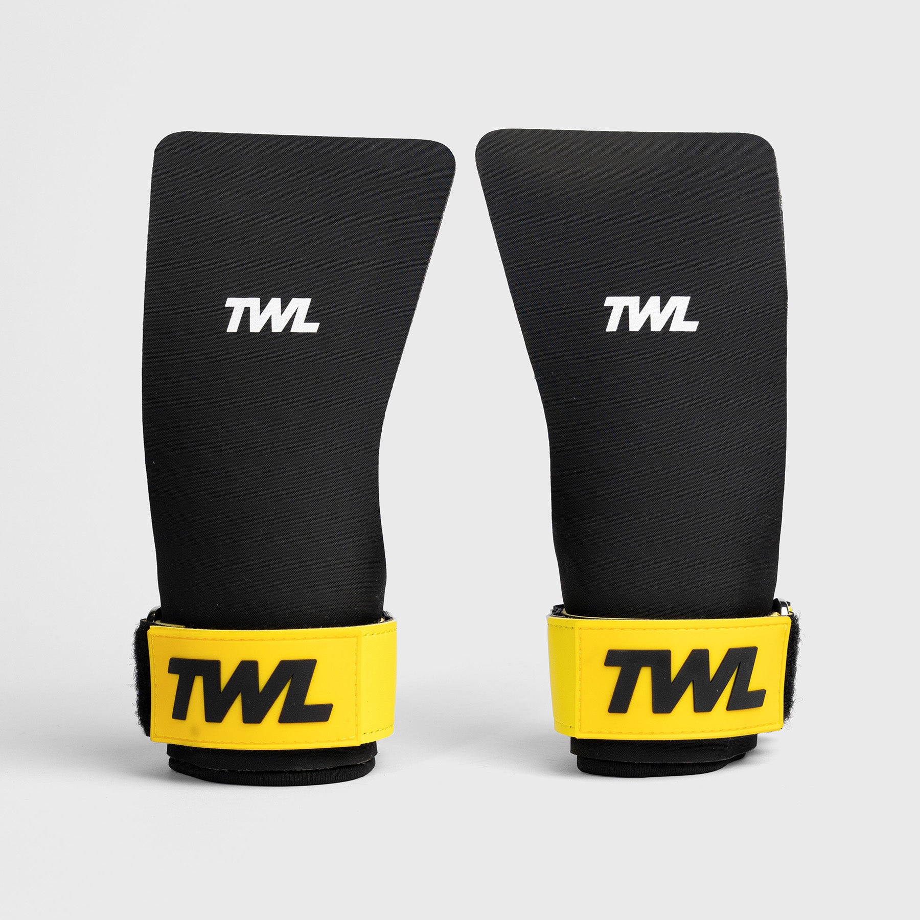 TWL Sticky Grips Pro | Chalk-Free Gymnastics Grips – Black/Yellow