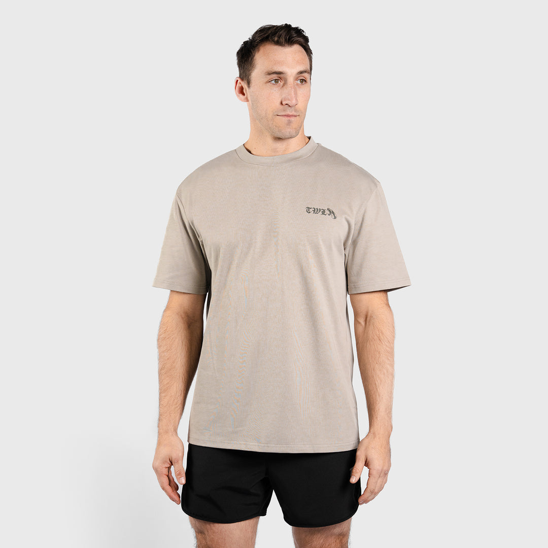 TWL - LIFESTYLE OVERSIZED T-SHIRT - BARBELL CLUB - SNAKE/GREY