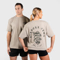 TWL - LIFESTYLE OVERSIZED T-SHIRT - BARBELL CLUB - SNAKE/GREY