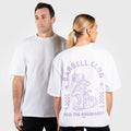 TWL - LIFESTYLE OVERSIZED T-SHIRT - BARBELL CLUB - TIGER/WHITE/FAIRY DUSK