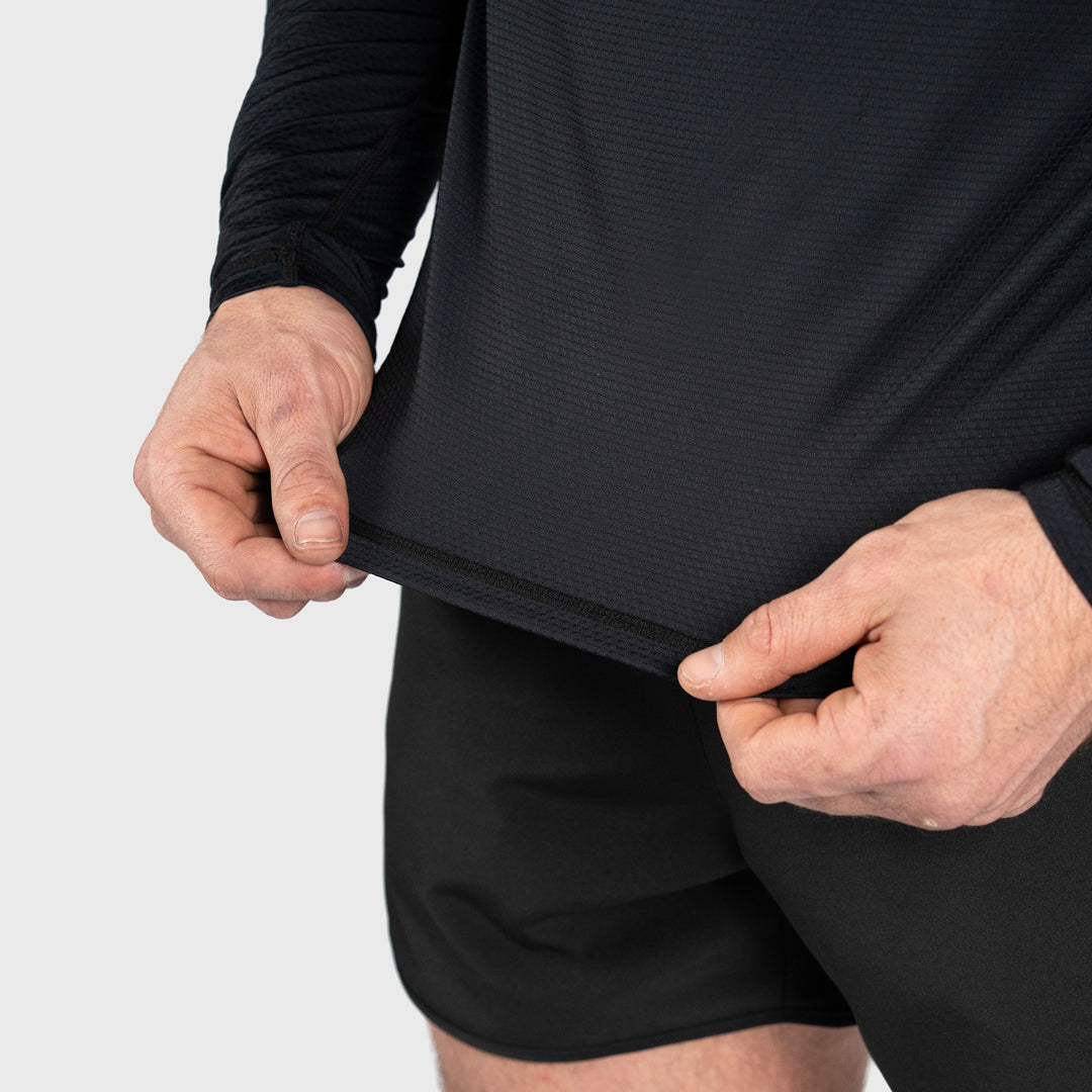 TWL - MEN'S ACTIVE LONG SLEEVE - BLACK