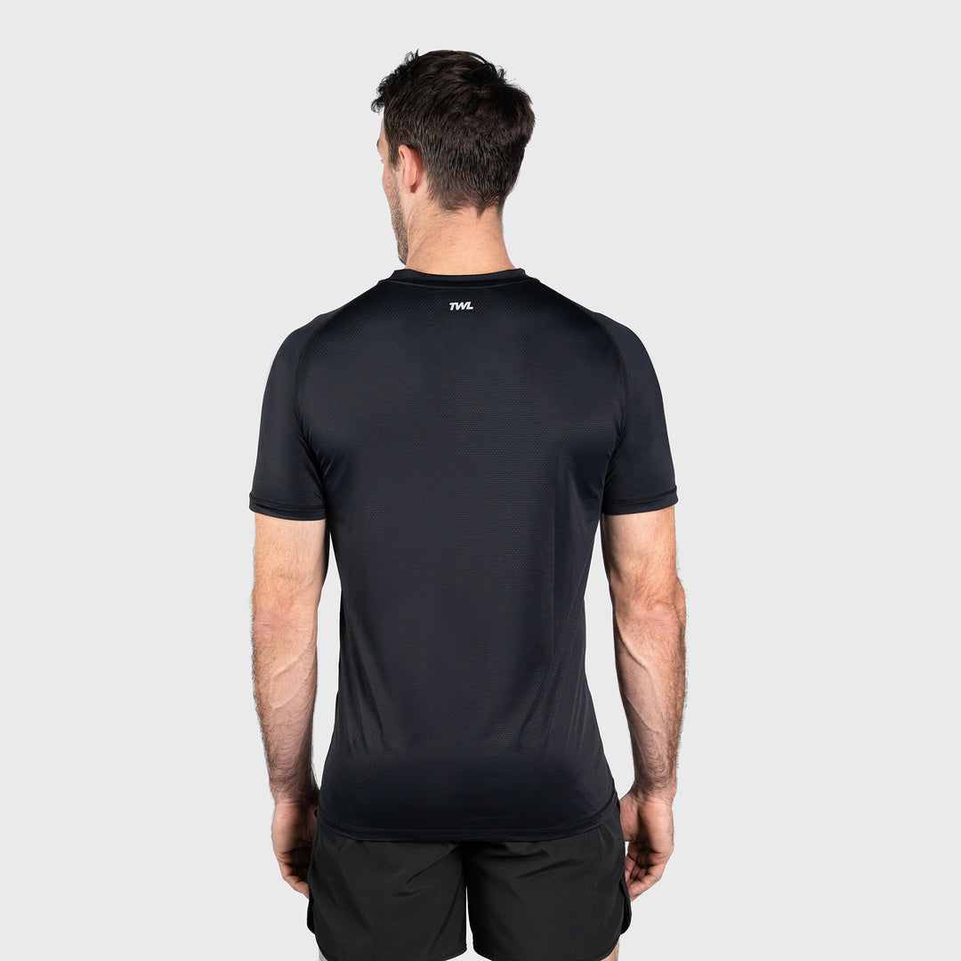 TWL - MEN'S ACTIVE T-SHIRT - BLACK