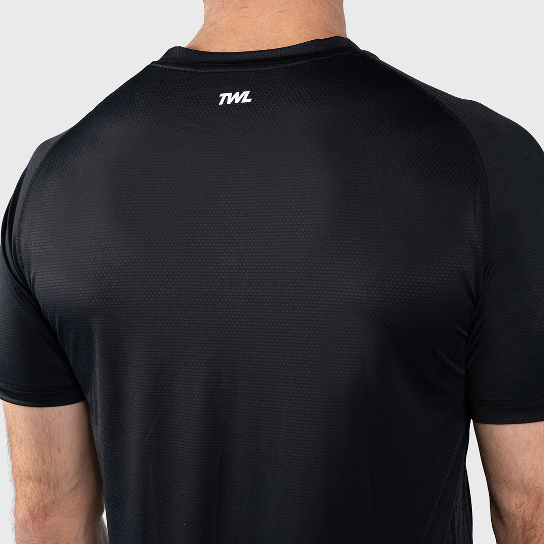 TWL - MEN'S ACTIVE T-SHIRT - BLACK