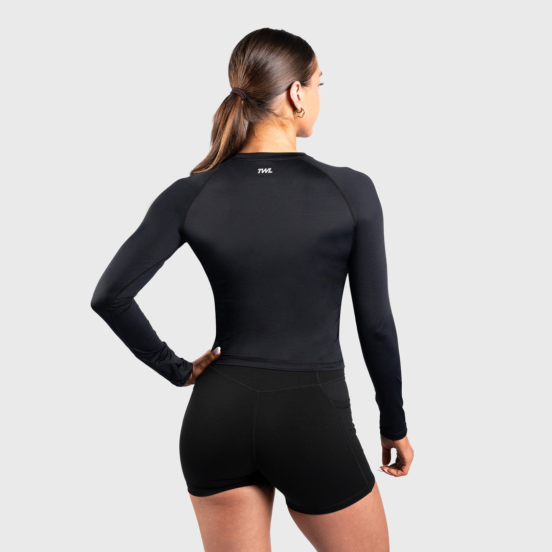 TWL - WOMEN'S ACTIVE LONG SLEEVE - BLACK