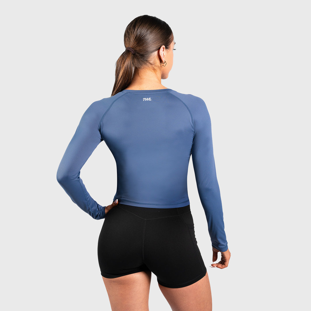 TWL - WOMEN'S ACTIVE LONG SLEEVE - DARK BLUE