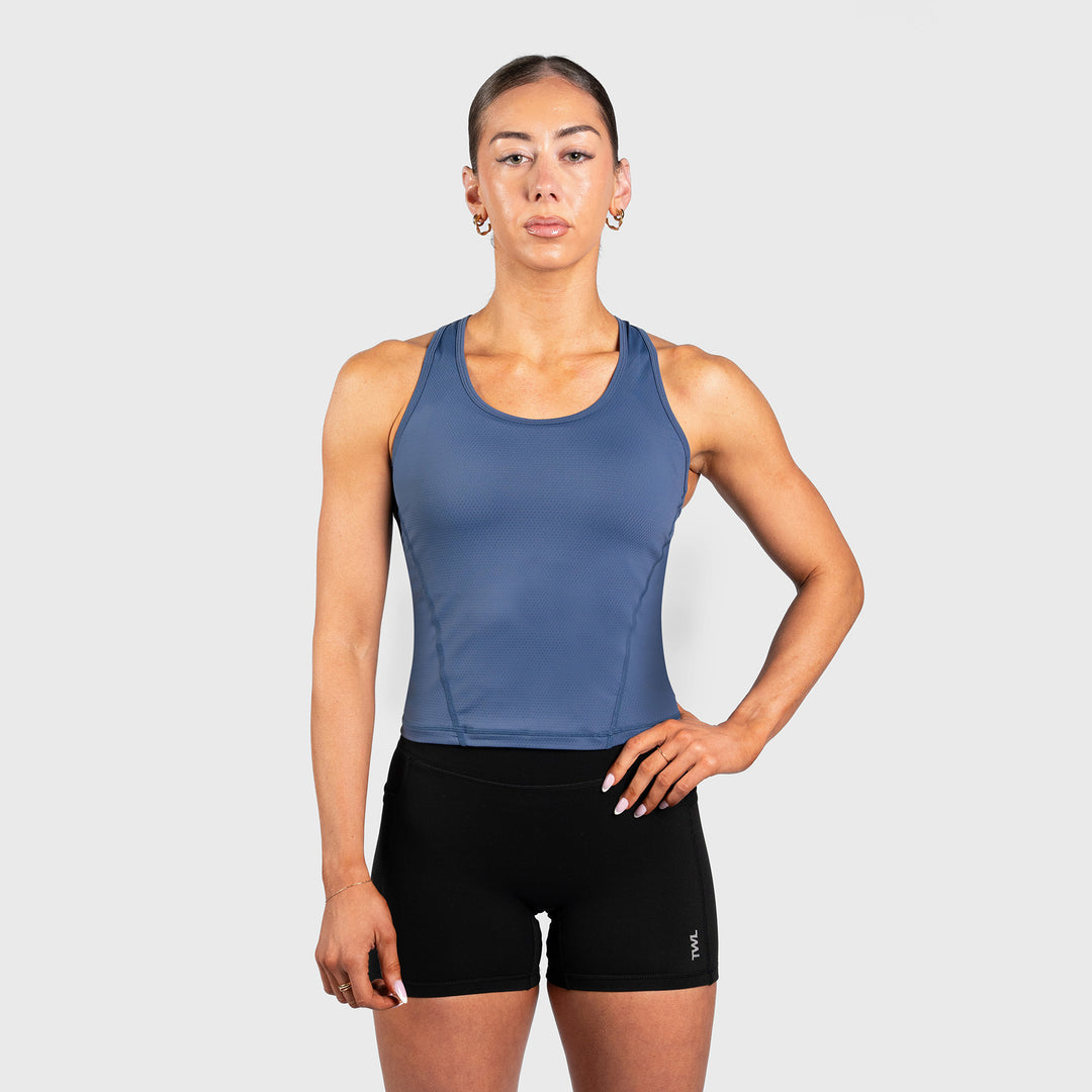 TWL - WOMEN'S ACTIVE TANK - DARK BLUE