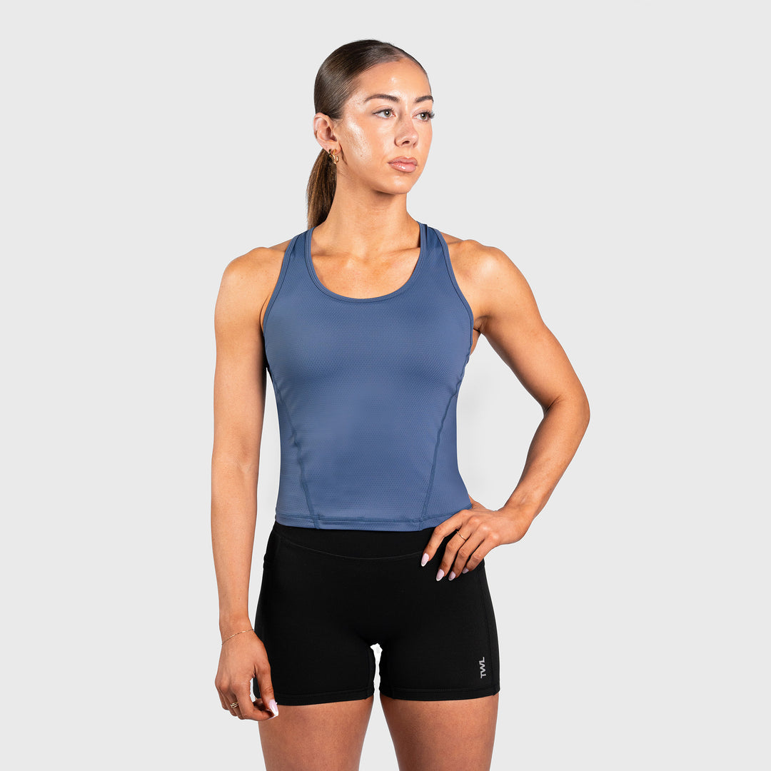 TWL - WOMEN'S ACTIVE TANK - DARK BLUE