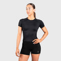 TWL - WOMEN'S ACTIVE T-SHIRT - BLACK