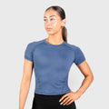 TWL - WOMEN'S ACTIVE T-SHIRT - DARK BLUE