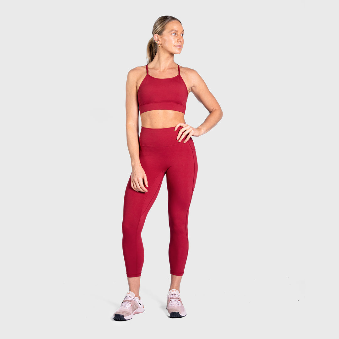 TWL - WOMEN'S HYBRID BRA - BERRY