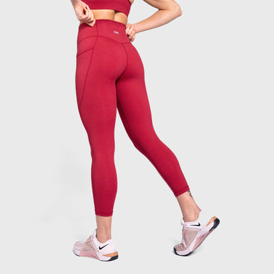 TWL - WOMEN'S REFINE TIGHTS 7/8 - BERRY