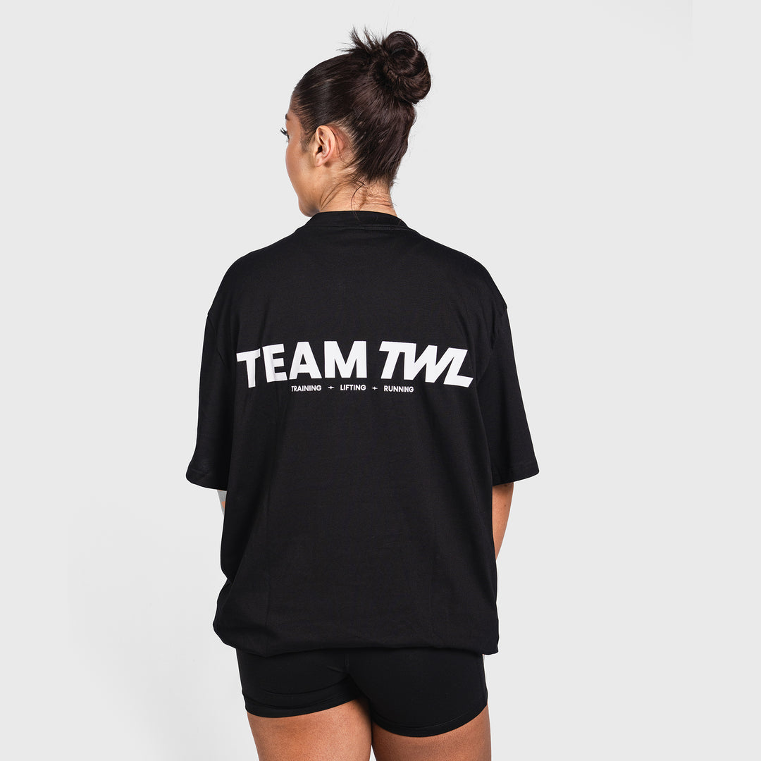 TWL - LIFESTYLE OVERSIZED T-SHIRT - TEAM TWL - BLACK