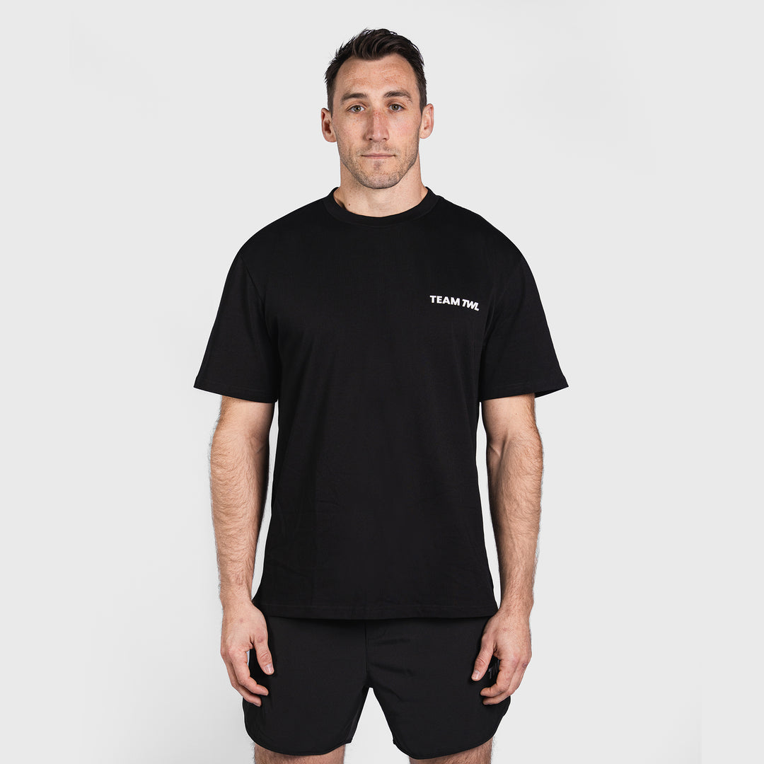 TWL - LIFESTYLE OVERSIZED T-SHIRT - TEAM TWL - BLACK