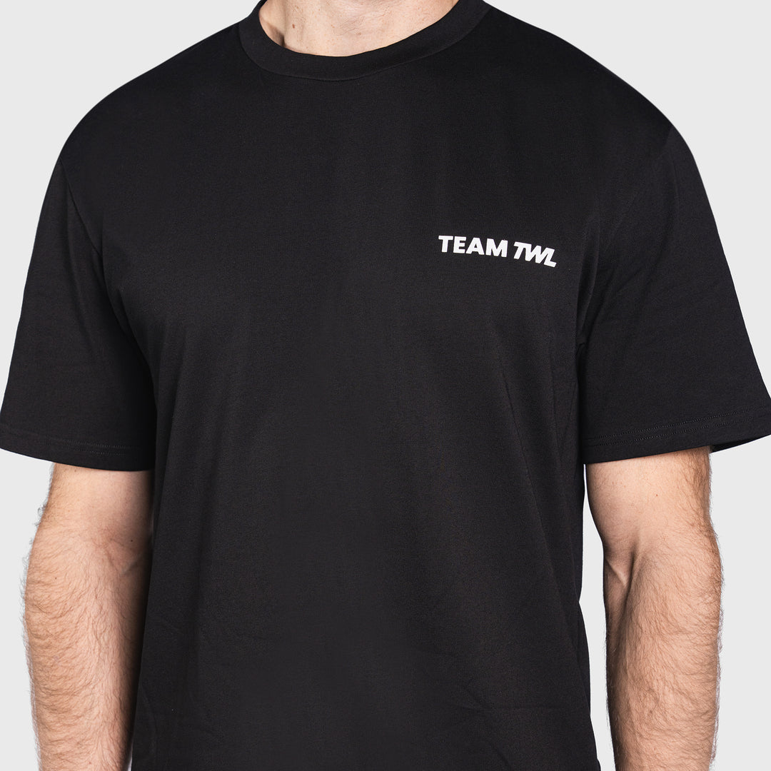 TWL - LIFESTYLE OVERSIZED T-SHIRT - TEAM TWL - BLACK