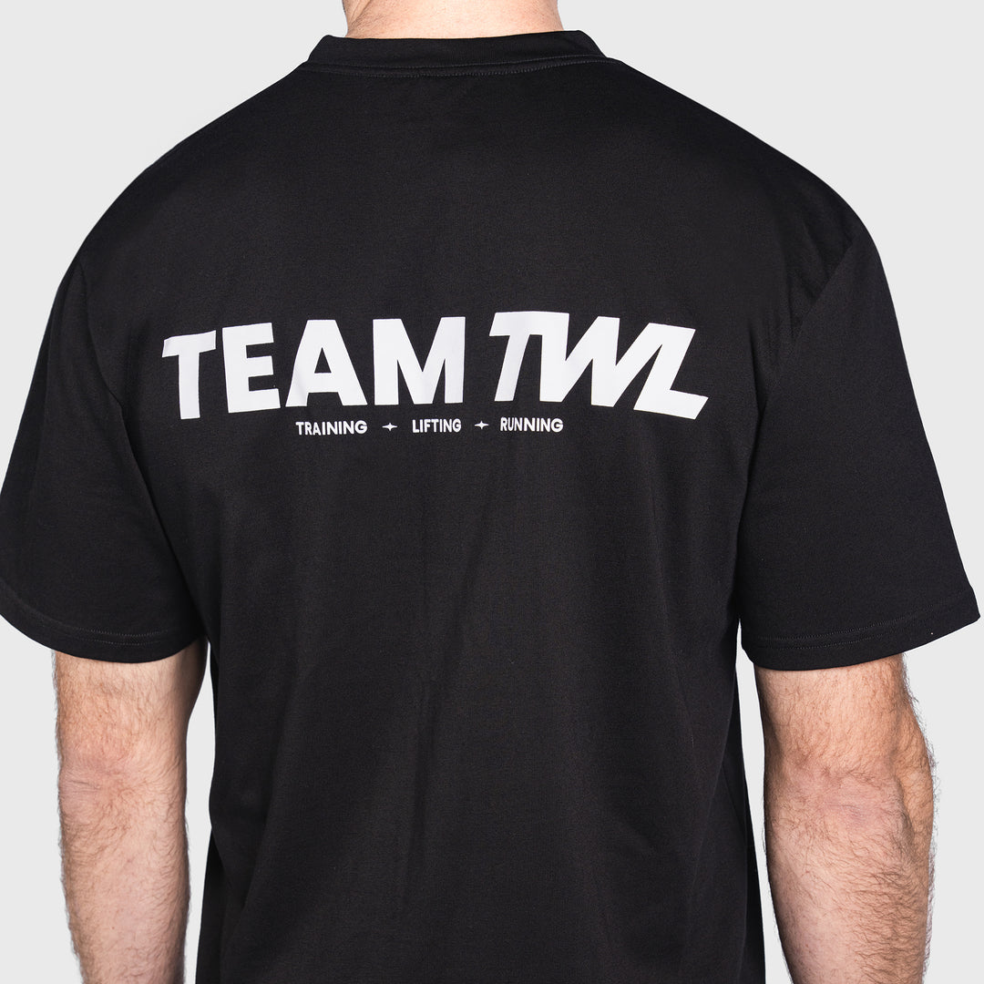 TWL - LIFESTYLE OVERSIZED T-SHIRT - TEAM TWL - BLACK