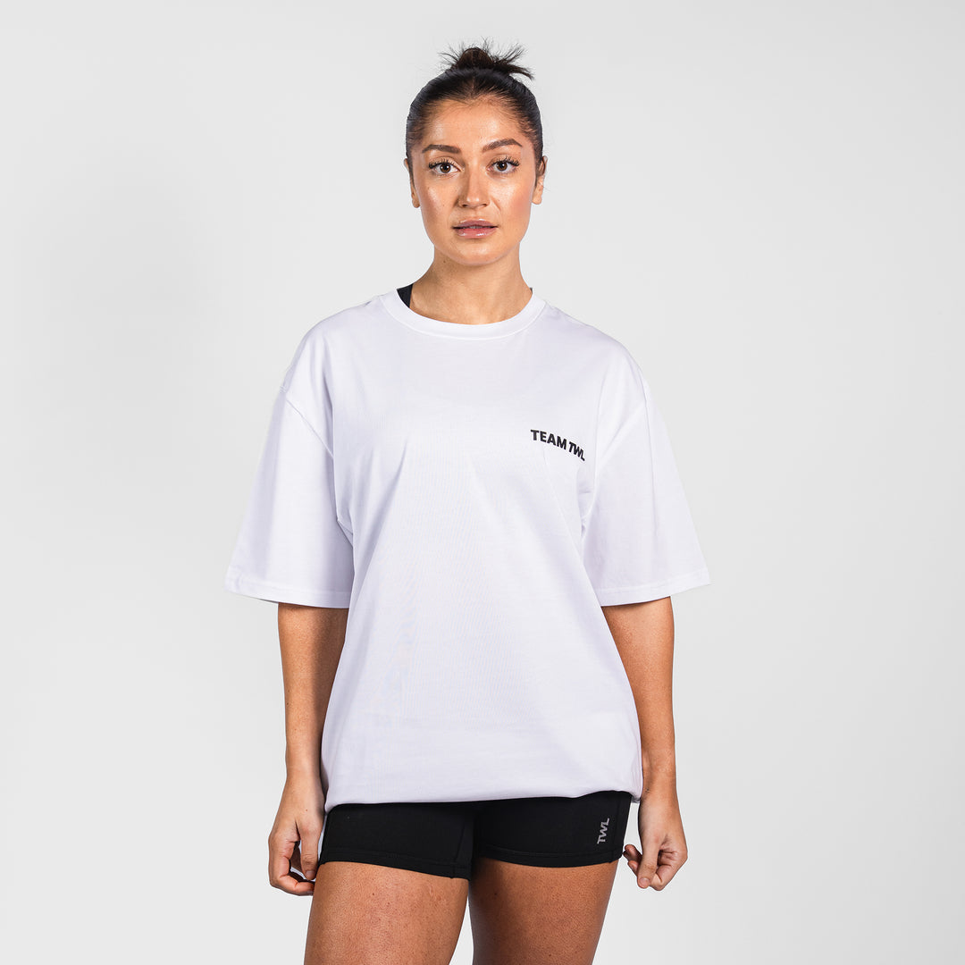 TWL - LIFESTYLE OVERSIZED T-SHIRT - TEAM TWL - WHITE