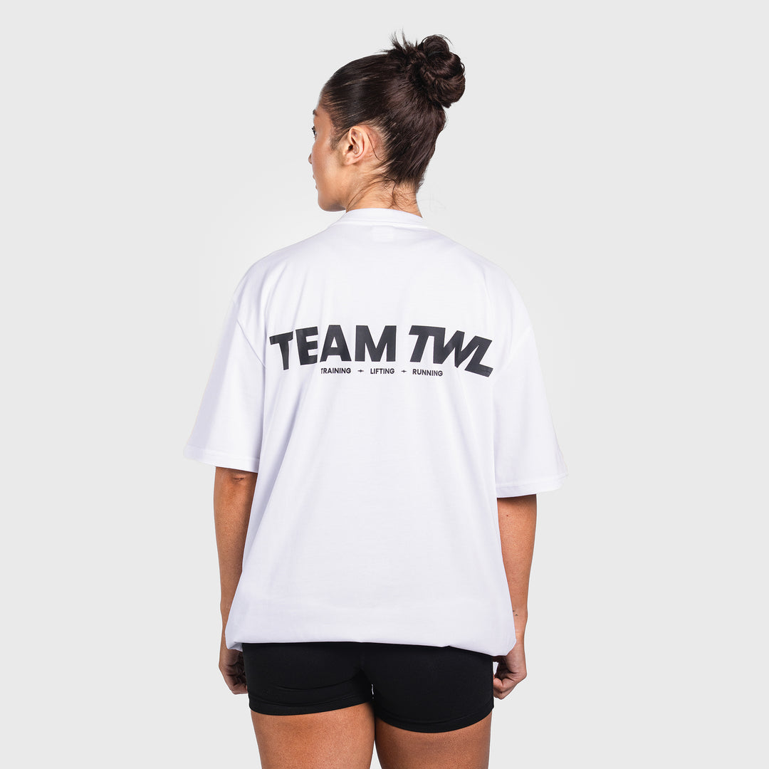 TWL - LIFESTYLE OVERSIZED T-SHIRT - TEAM TWL - WHITE