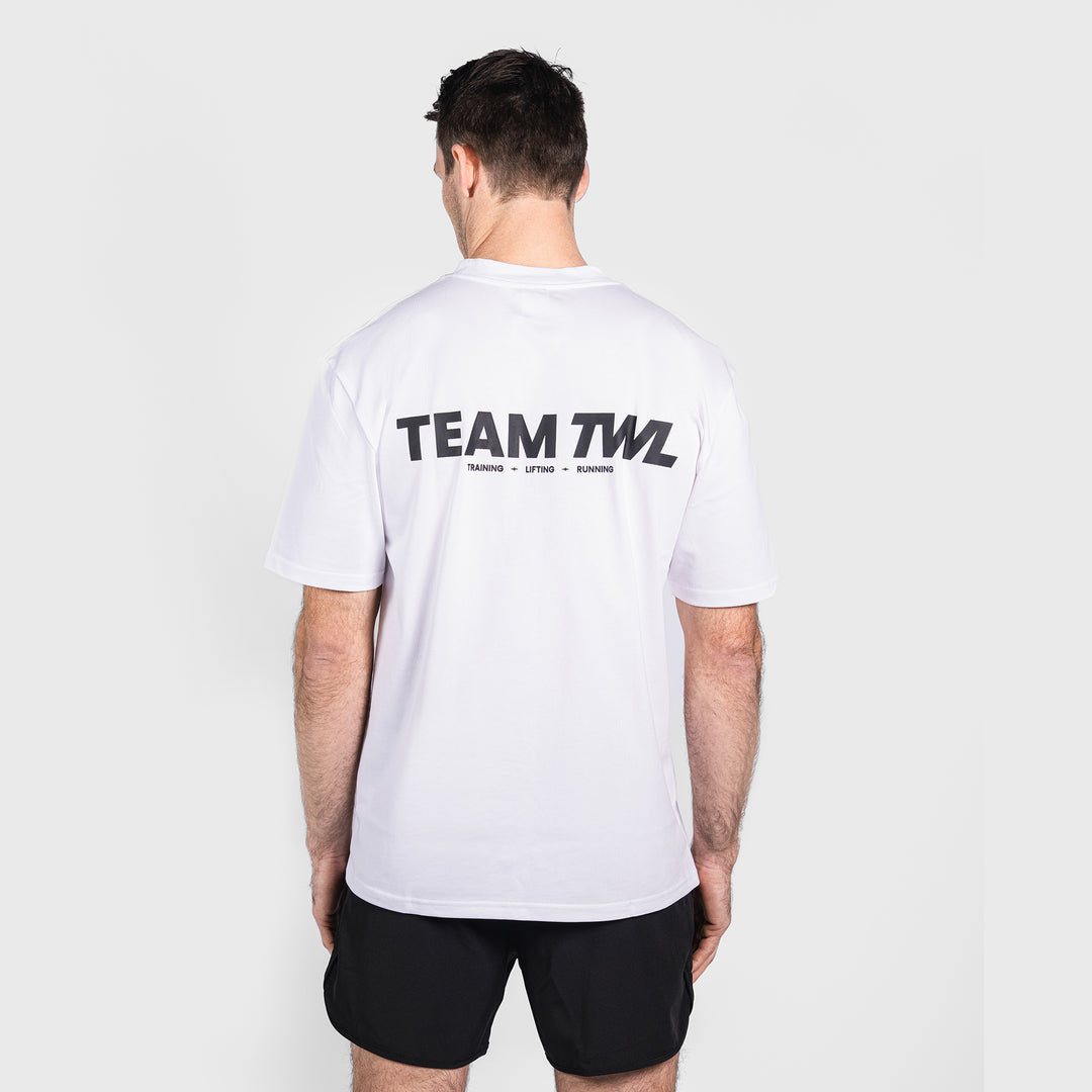 TWL - LIFESTYLE OVERSIZED T-SHIRT - TEAM TWL - WHITE