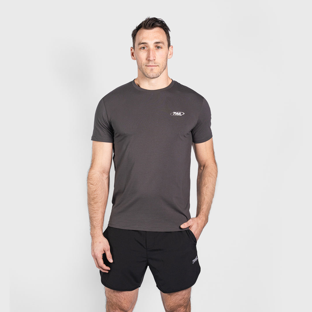 TWL - EVERYDAY T-SHIRT - Y2K - RAISING THE BAR/DARK GREY