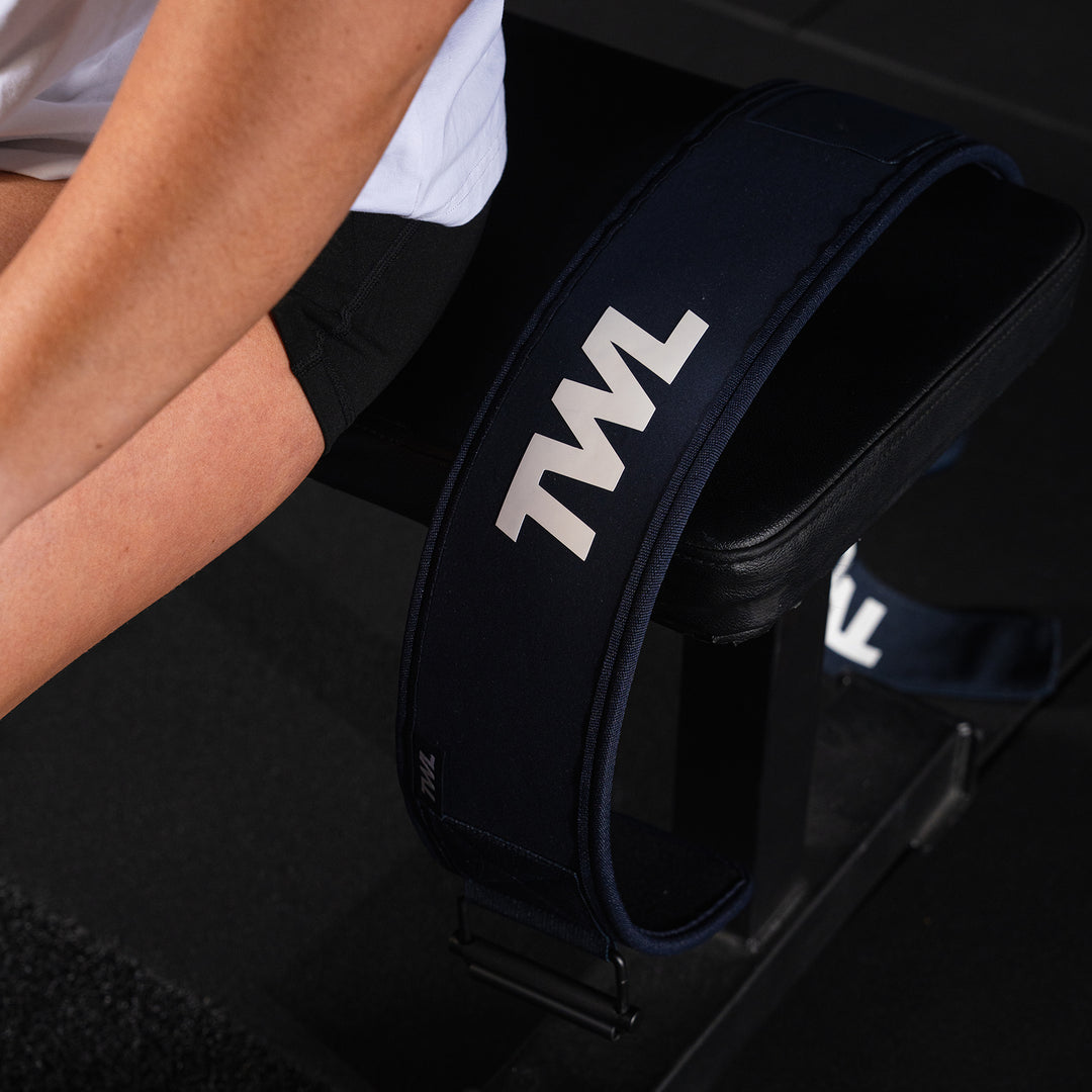 TWL - HYBRID VELCRO LIFTING BELT - MIDNIGHT NAVY