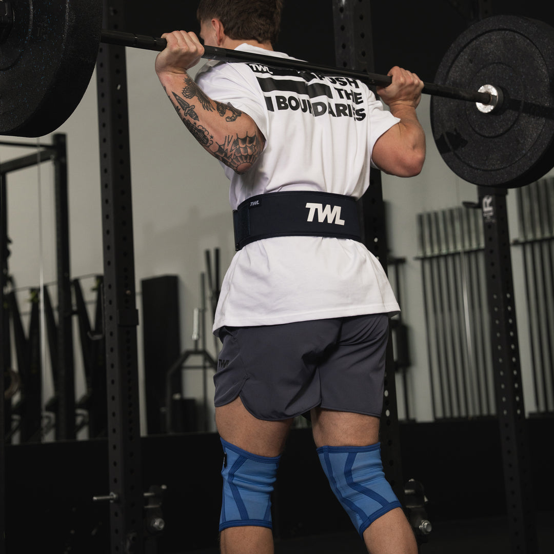 TWL - HYBRID VELCRO LIFTING BELT - BLACK