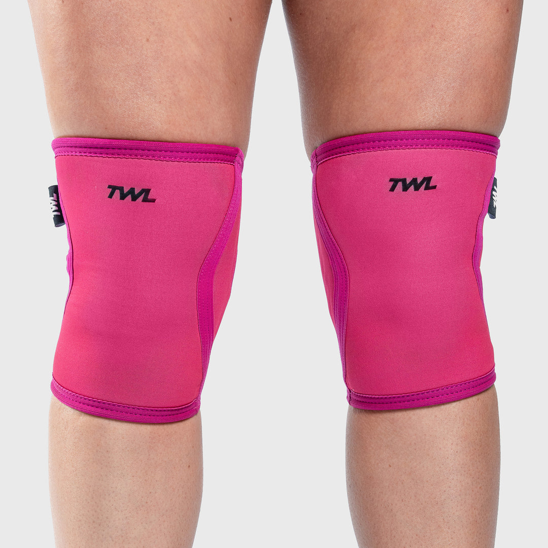 TWL - TEKNIC KNEE SLEEVES - 5MM - FLAMINGO