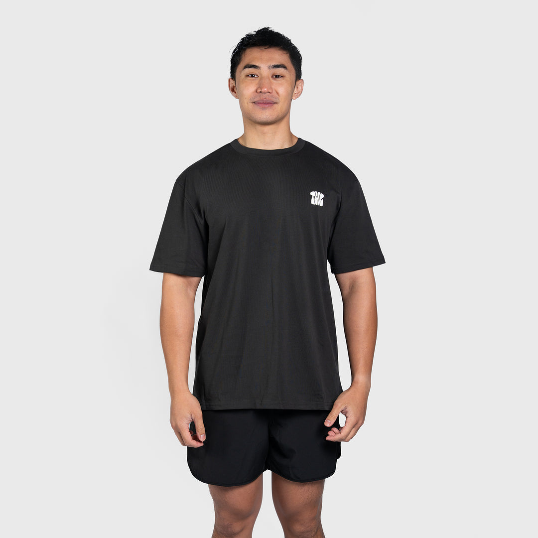 TWL - LIFESTYLE OVERSIZED T-SHIRT - CARB DEALER - WASHED BLACK