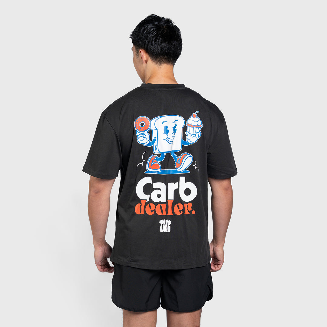 TWL - LIFESTYLE OVERSIZED T-SHIRT - CARB DEALER - WASHED BLACK