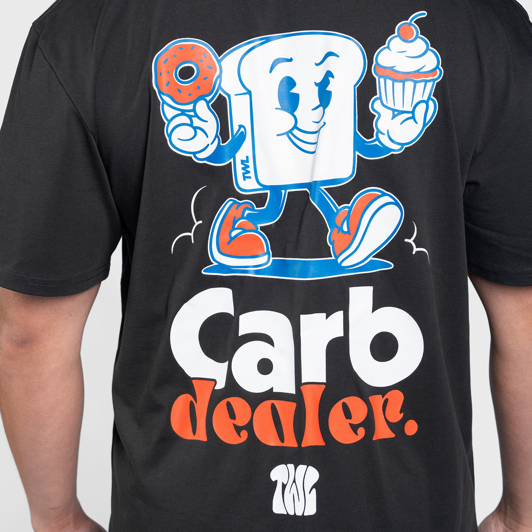 TWL - LIFESTYLE OVERSIZED T-SHIRT - CARB DEALER - WASHED BLACK