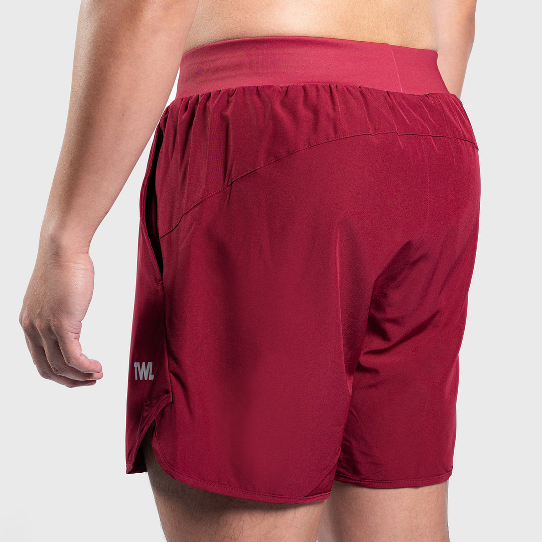 TWL - MEN'S HYBRID SHORTS - DARK RUST