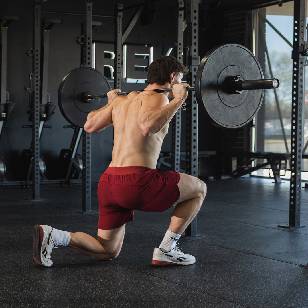 TWL - MEN'S HYBRID SHORTS - DARK RUST