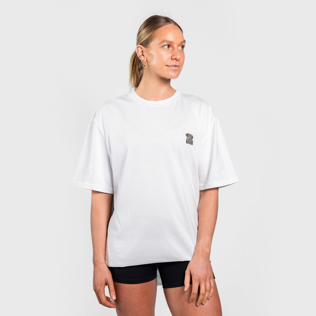 TWL - LIFESTYLE OVERSIZED T-SHIRT - CARB DEALER - WHITE