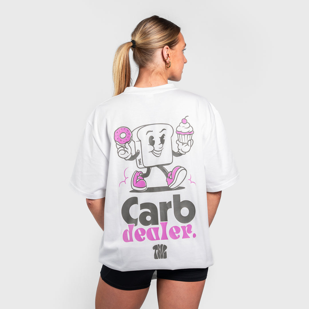 TWL - LIFESTYLE OVERSIZED T-SHIRT - CARB DEALER - WHITE