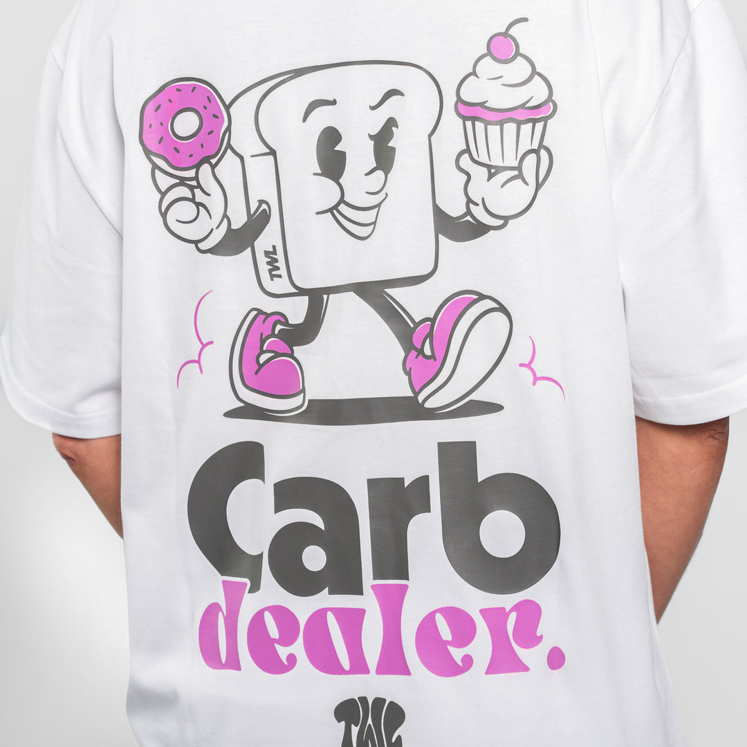 TWL - LIFESTYLE OVERSIZED T-SHIRT - CARB DEALER - WHITE