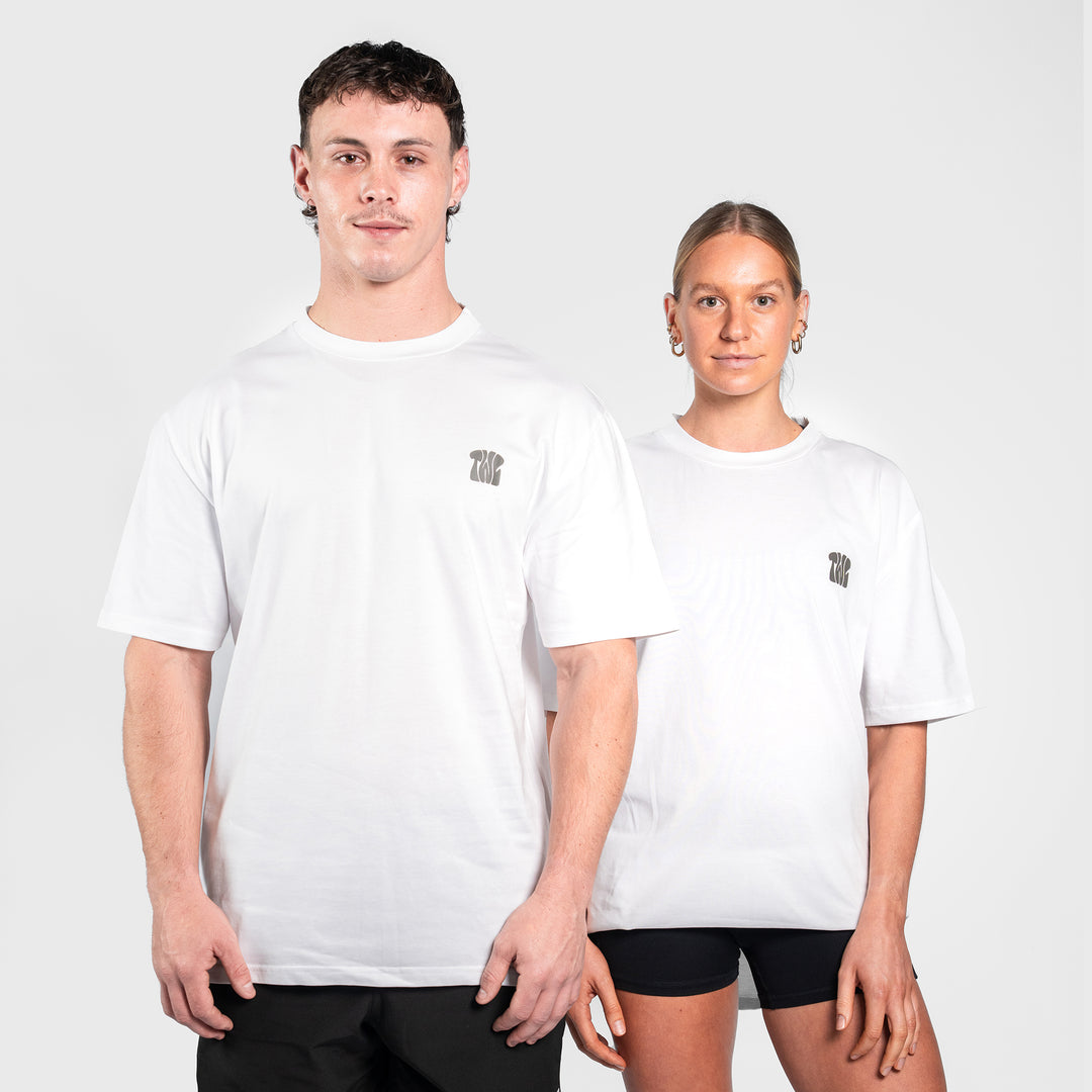 TWL - LIFESTYLE OVERSIZED T-SHIRT - CARB DEALER - WHITE