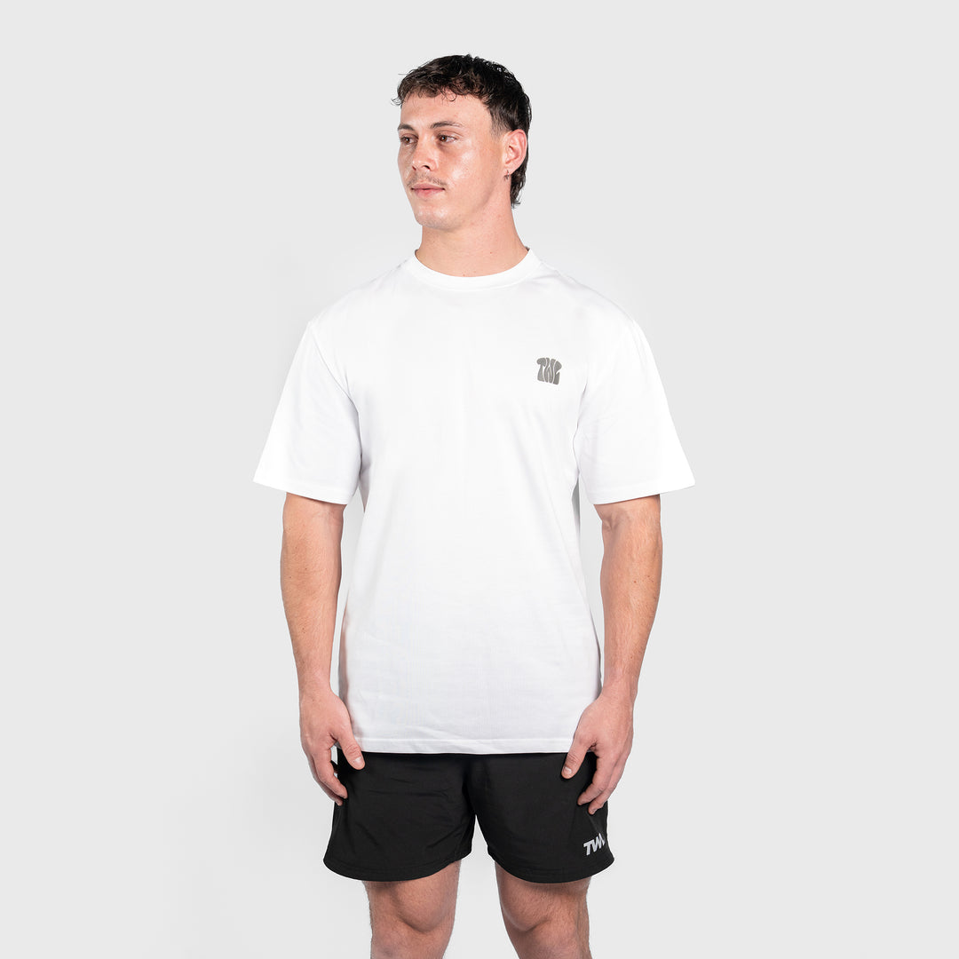 TWL - LIFESTYLE OVERSIZED T-SHIRT - CARB DEALER - WHITE