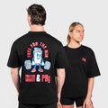 TWL - LIFESTYLE OVERSIZED T-SHIRT - SHAKER & PRs - BLACK