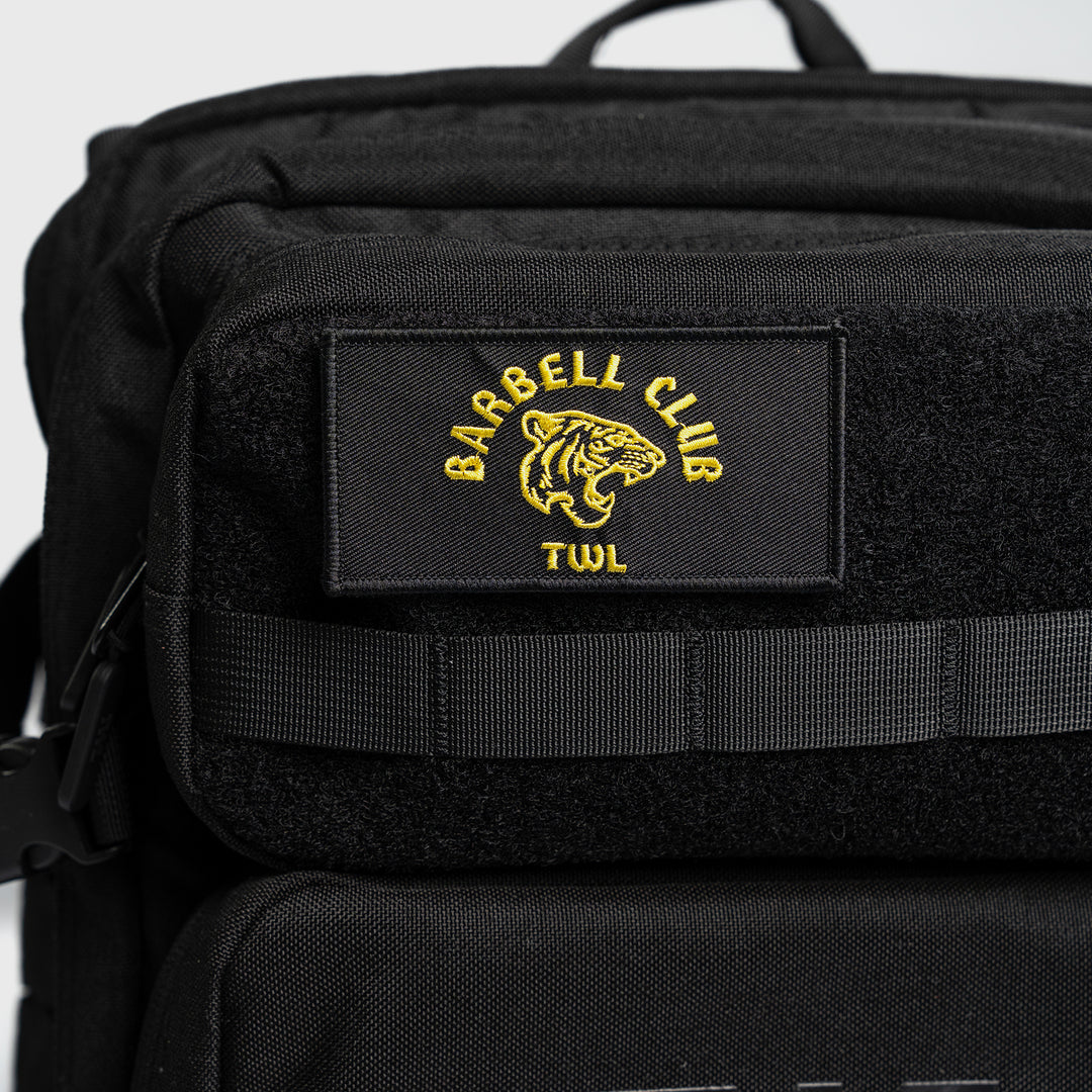 TWL - VELCRO PATCH - BARBELL CLUB TIGER