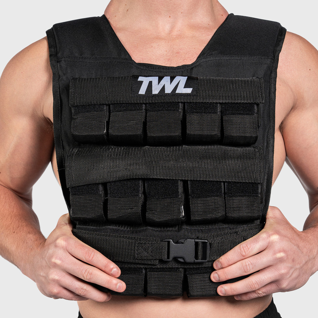 TWL - Weight Vest - Black - 30Kg