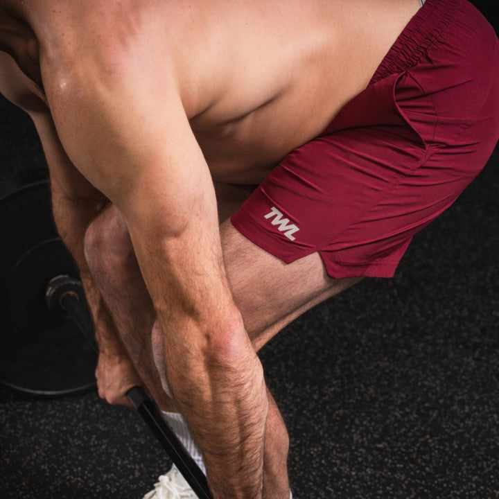 TWL - MEN'S VAULT SHORTS - DARK RUST