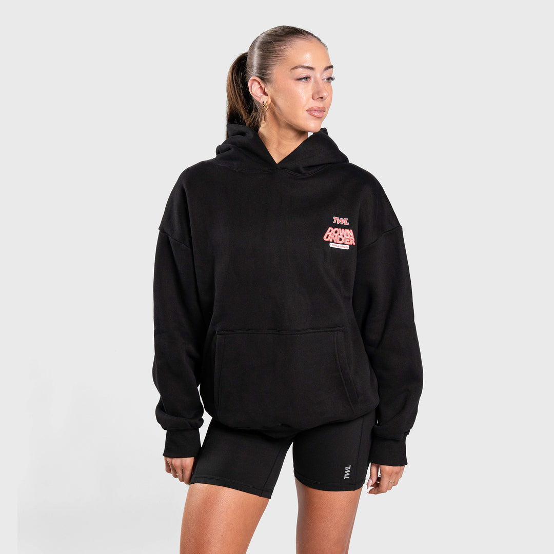 TWL - ASCEND HOODIE - DOWN UNDER (DUC) CAPSULE - BLACK