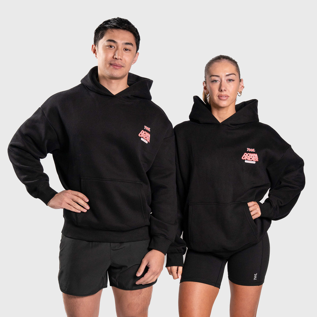 TWL - ASCEND HOODIE - DOWN UNDER (DUC) CAPSULE - BLACK