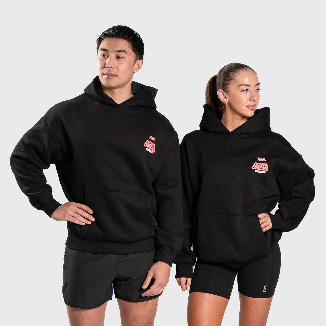 TWL - ASCEND HOODIE - DOWN UNDER (DUC) CAPSULE - BLACK